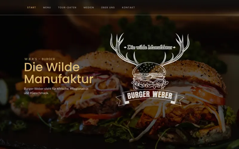 Website Burger Weber
