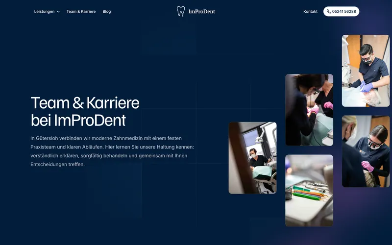 Team-Seite ImProDent