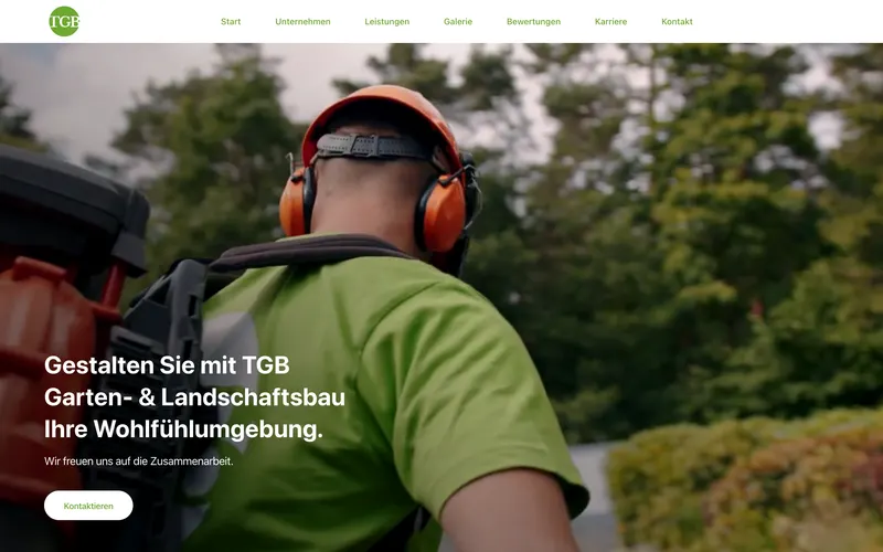 Website TGB Gartenbau
